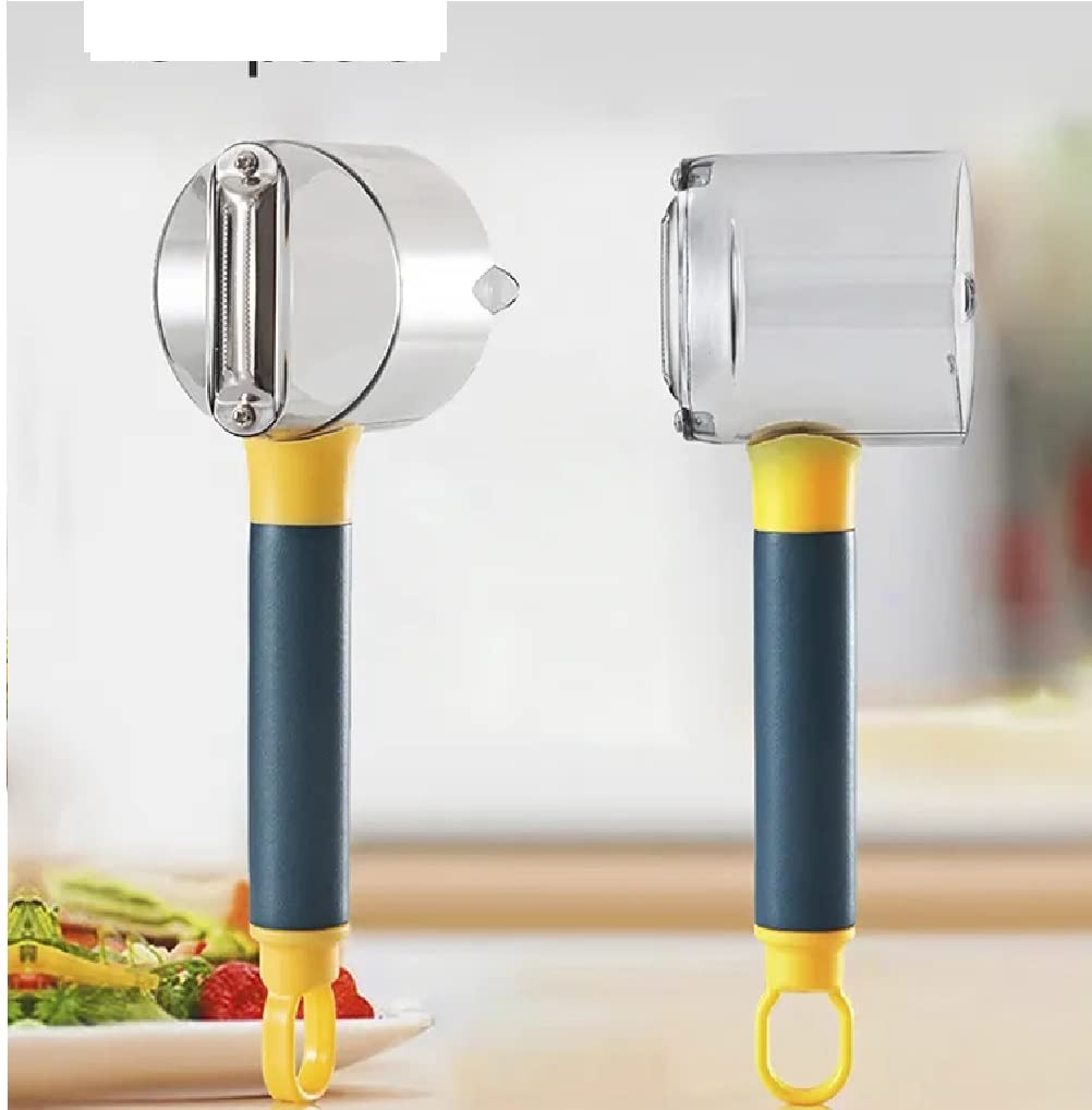 Giftock Multi Functional Storage Peeler,Fruit Peeler, Vegetable Peeler,Peeler with Storage Container,Shredder Peeler Slicer [1]