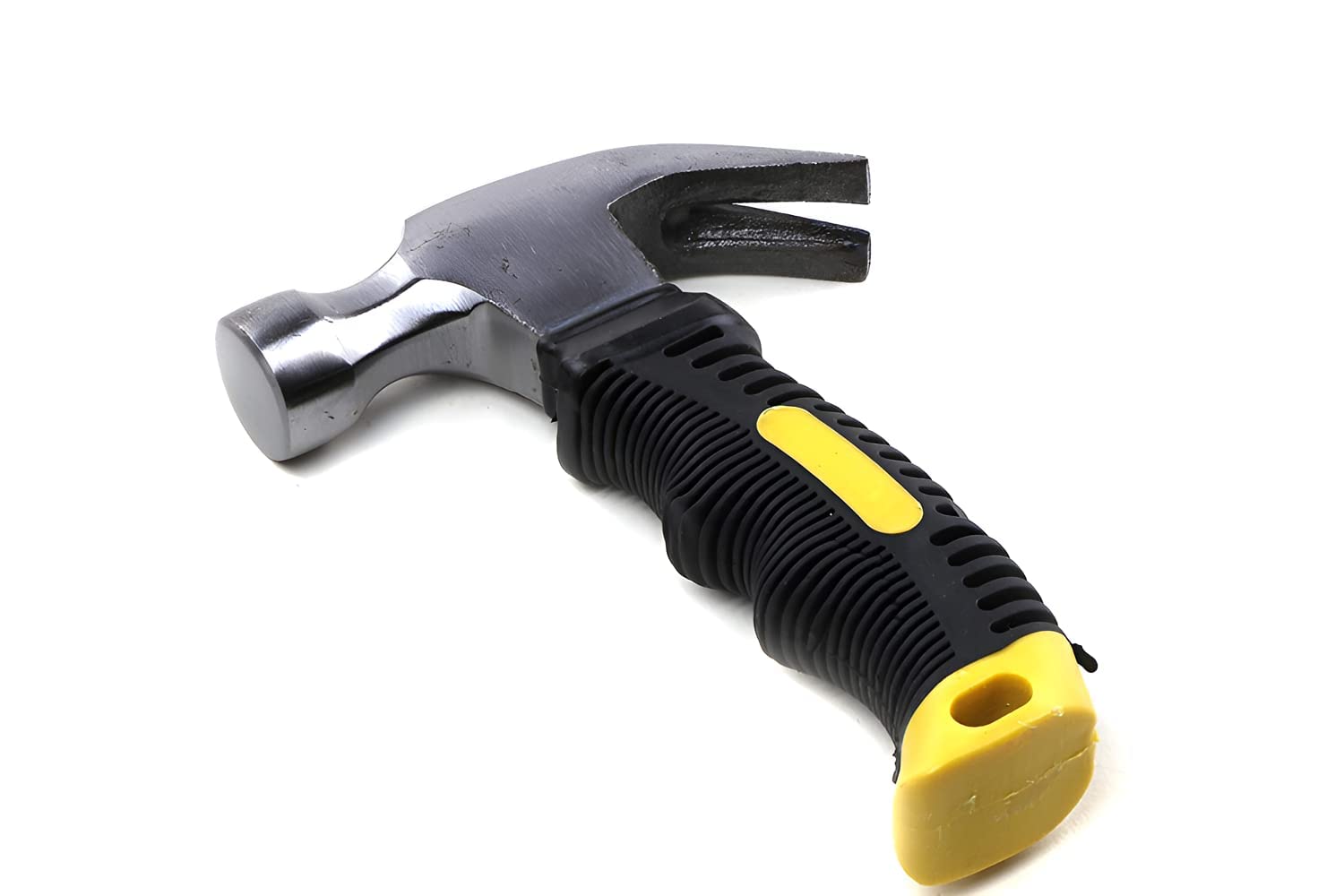 Giftock Mini Hammer Hathodi - Carpenter Claw Hammer Horn Hammer Lifesaving Broken Window Hammer Handle Rubber Grip, 1PCS Small Hammer Stubby Mini Claw Hammers Short Handle Grip