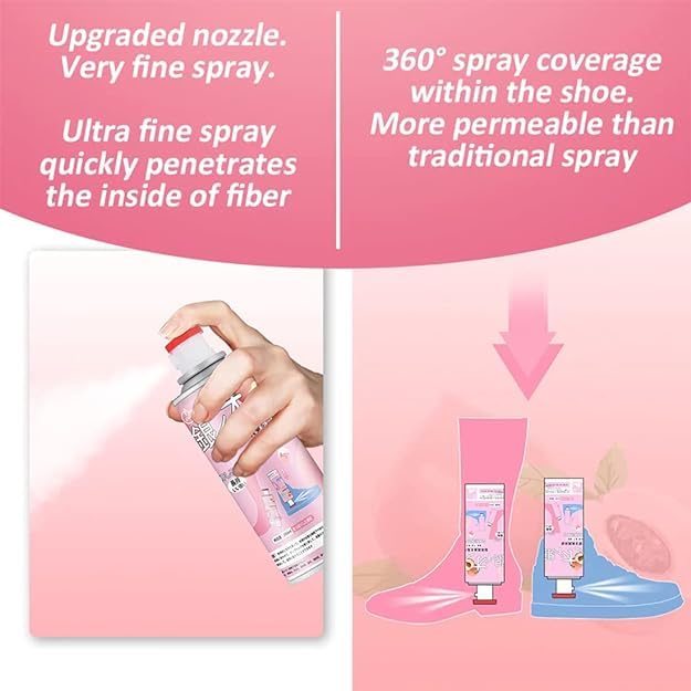 Giftock Fragrance Shoe Spray/Disinfectant/Foot Odor/Deodorizer/Air Refresher, Long Lasting Shoe Sanitizer- Shoe Odor Eliminator & Smell Remover Spray(PACK OF 1)