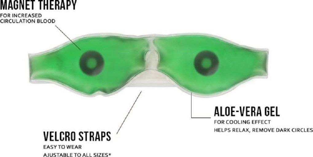Giftock Aloe Vera Cool Eye Mask (Value pack of 3)