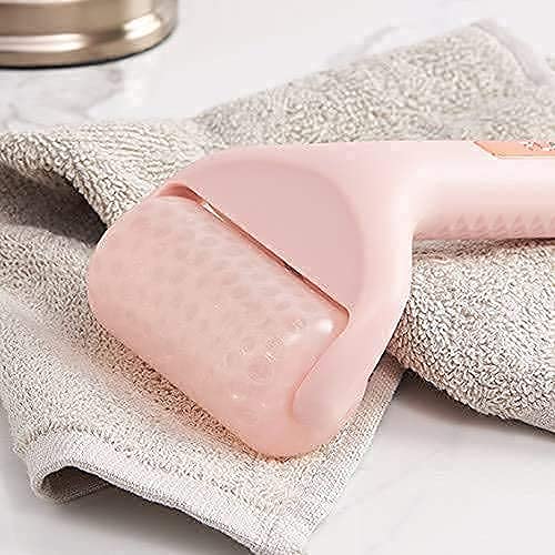 Giftock Ice Roller Face Massager Facial Skin Care Tool with Cooling Gel for Face and Eyes, Puffiness and Pain Relief for Women & Men