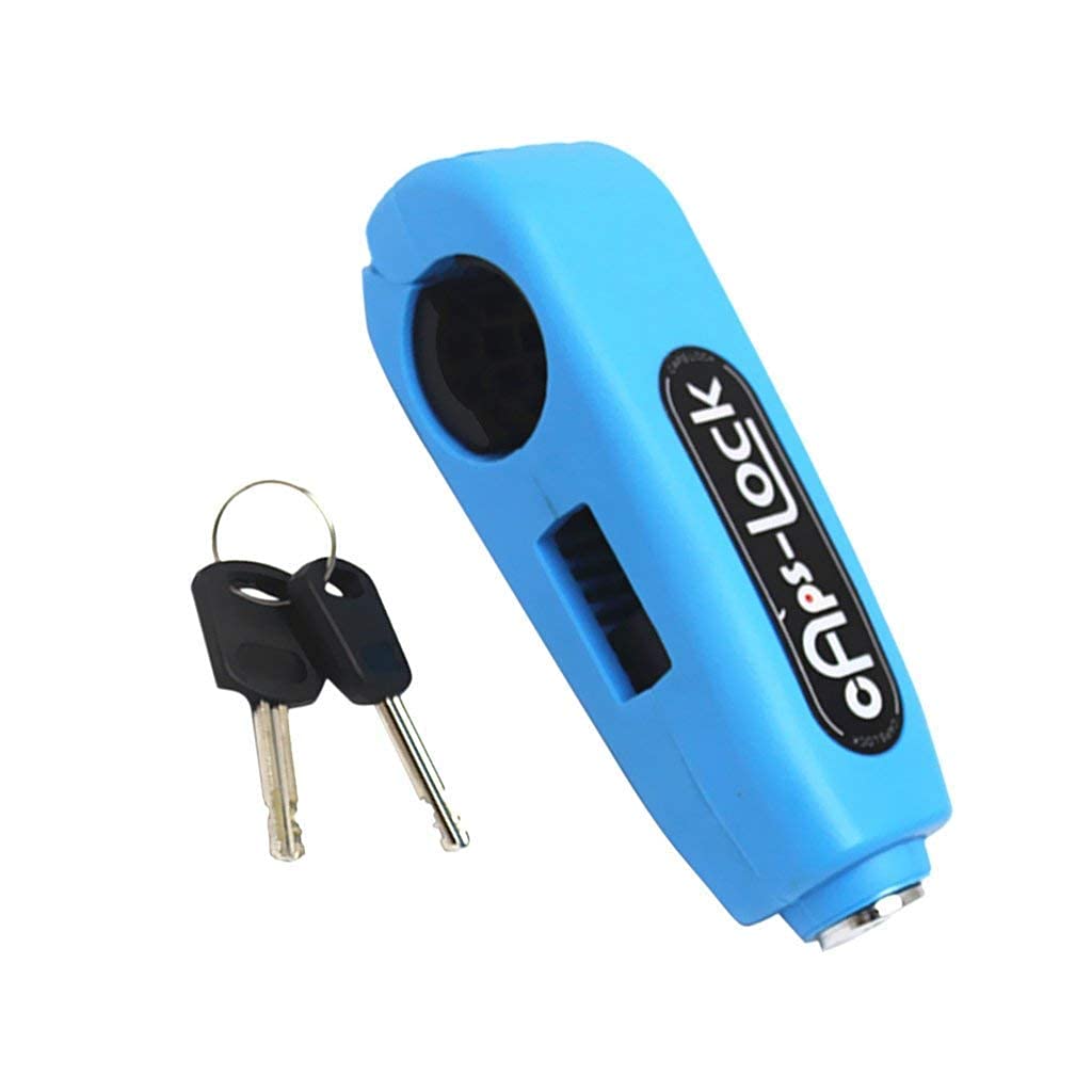 Giftock Heavy Duty Bike Brake Lock - Locking System by Holding Handle Bar with Brake Lever for All Bikes & Scooters (Multicoloured)