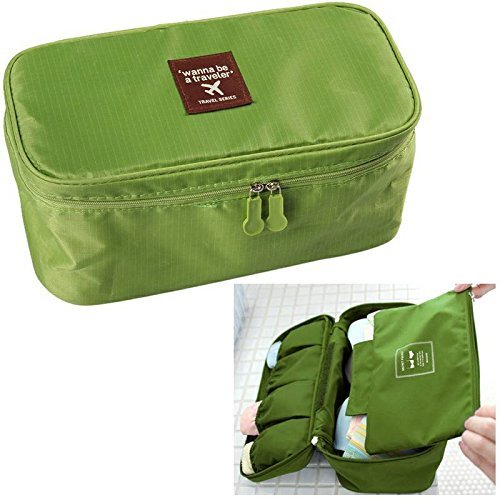 Giftock Multipurpose Waterproof Travel Storage Bag for Undergarments, Inner wear, Toiletries & Travels Cosmetics for Women Men Travel Pouch Kit Bag (Multi color)
