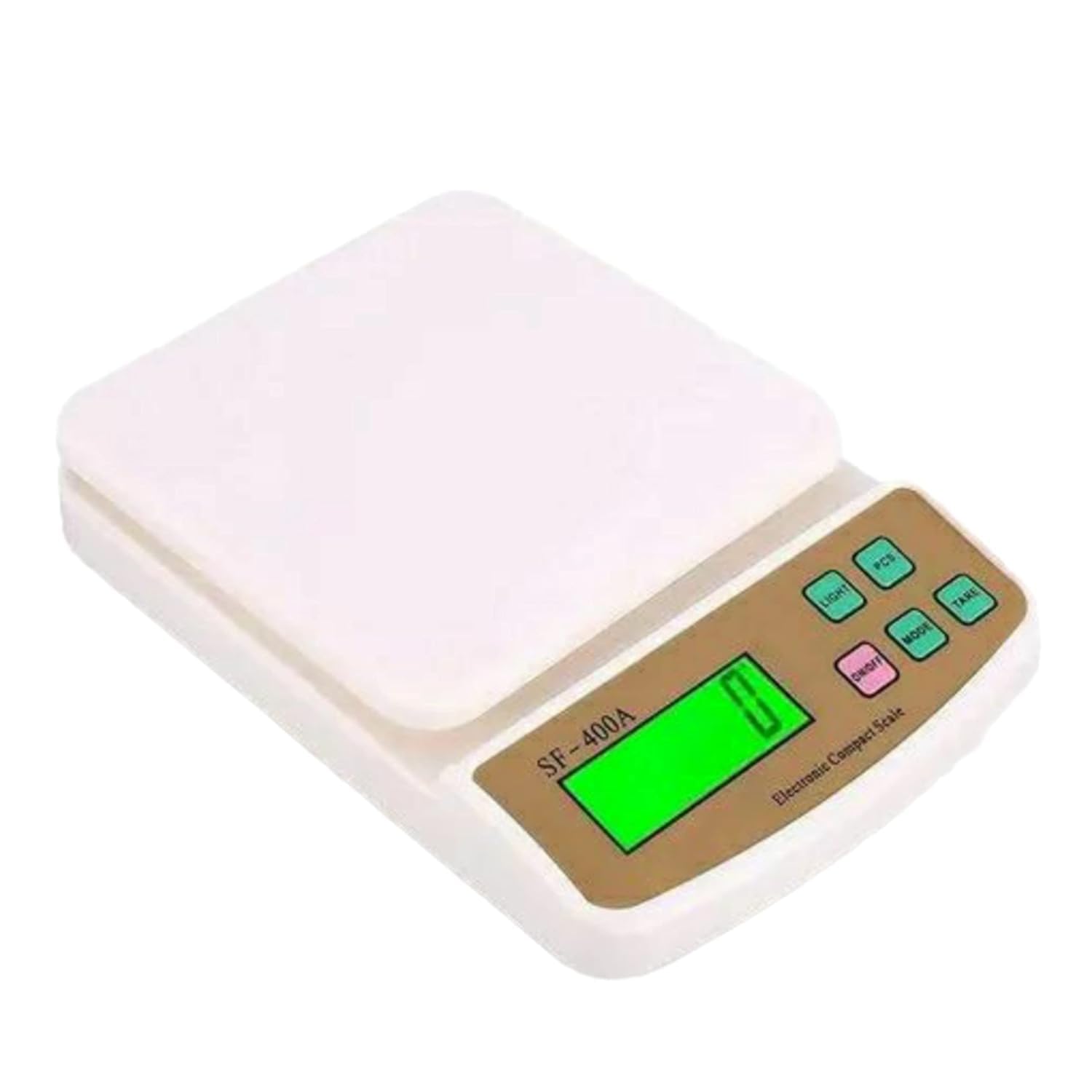 Giftock Multipurpose Kitchen Small Weighing Scale With Tare Function SF 400A, Digital Kitchen Scales Vegetable, Food Weight Machine for Shop Home (10 Kg)