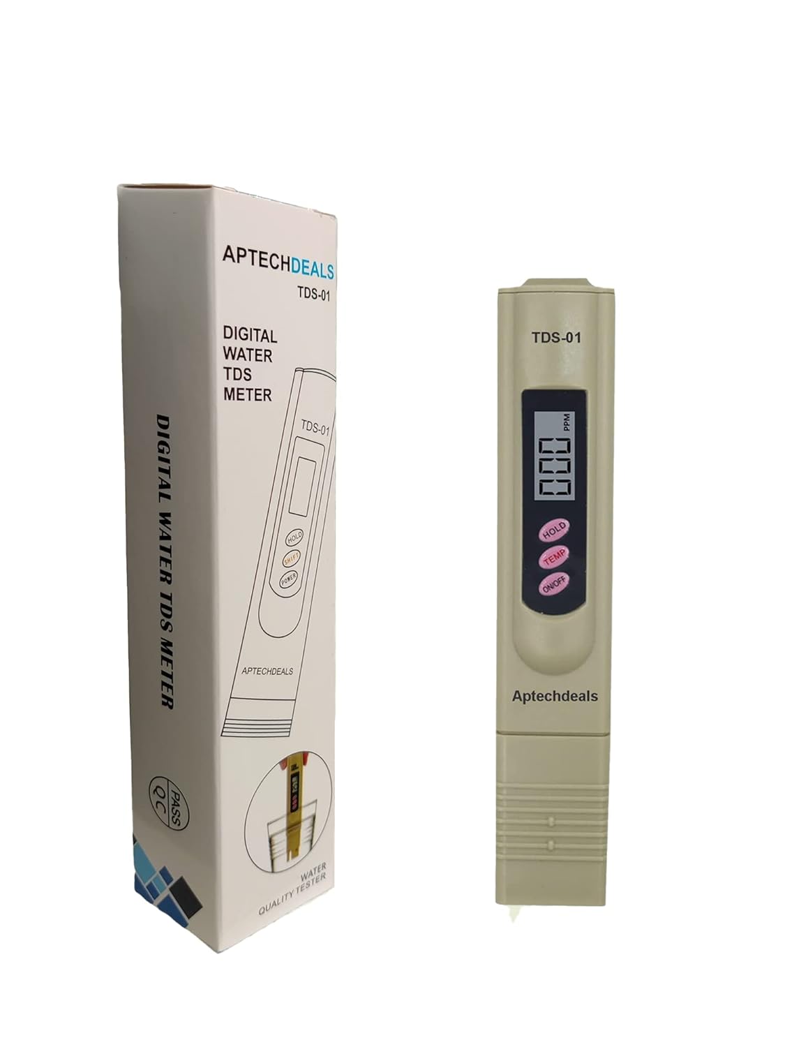 Giftock TDS Meter/Digital Tds Meter with Temperature And Water Quality Measurement For Ro Purifier (TDS)