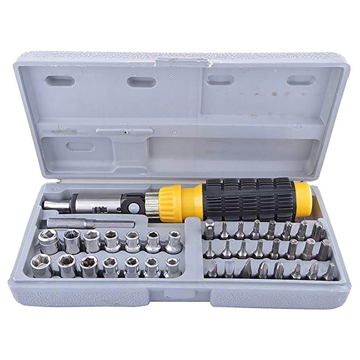Giftock Multipurpose Tool Kit Screwdriver Set - 41 in 1 Pc Tool Kit Screwdriver and Socket Set Screwdriver Set for Home Screwdriver kit Home Tool kit