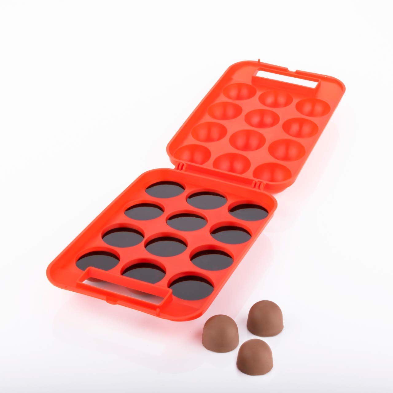 Giftock Portable Plastic Egg Holder Carrier Storage Box for 12 Eggs, 1 Piece, Multicolour.