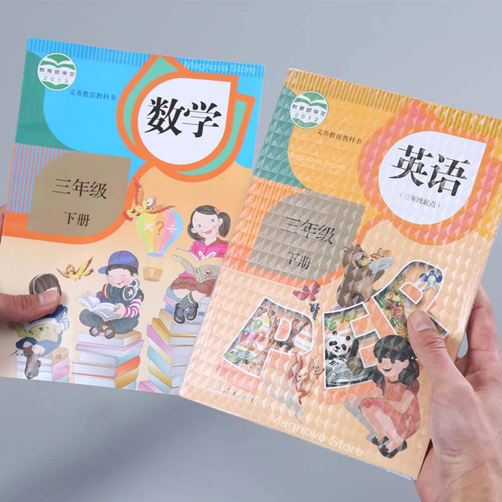 Giftock Transparent Paper Sticker Book Cover Film Clear Matte for Craft 30 Pcs,Waterproof School Textbook Protective Case Cover Can Be Cut Self-Adhesive Book Cover Paper Sticker Book Film