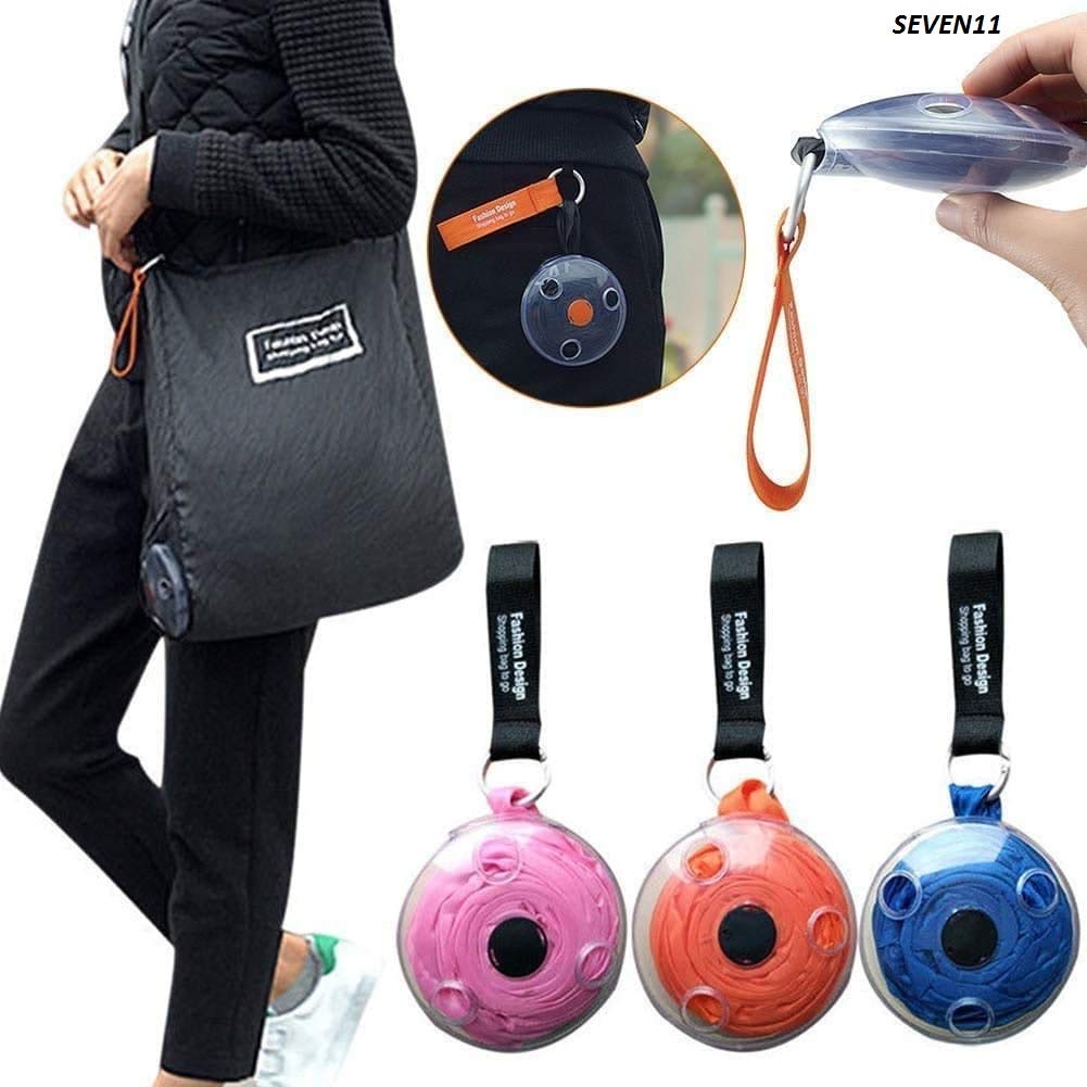 Giftock Shopping Bag To Roll Up Portable Folding Shopping Bags,(Multicolour)