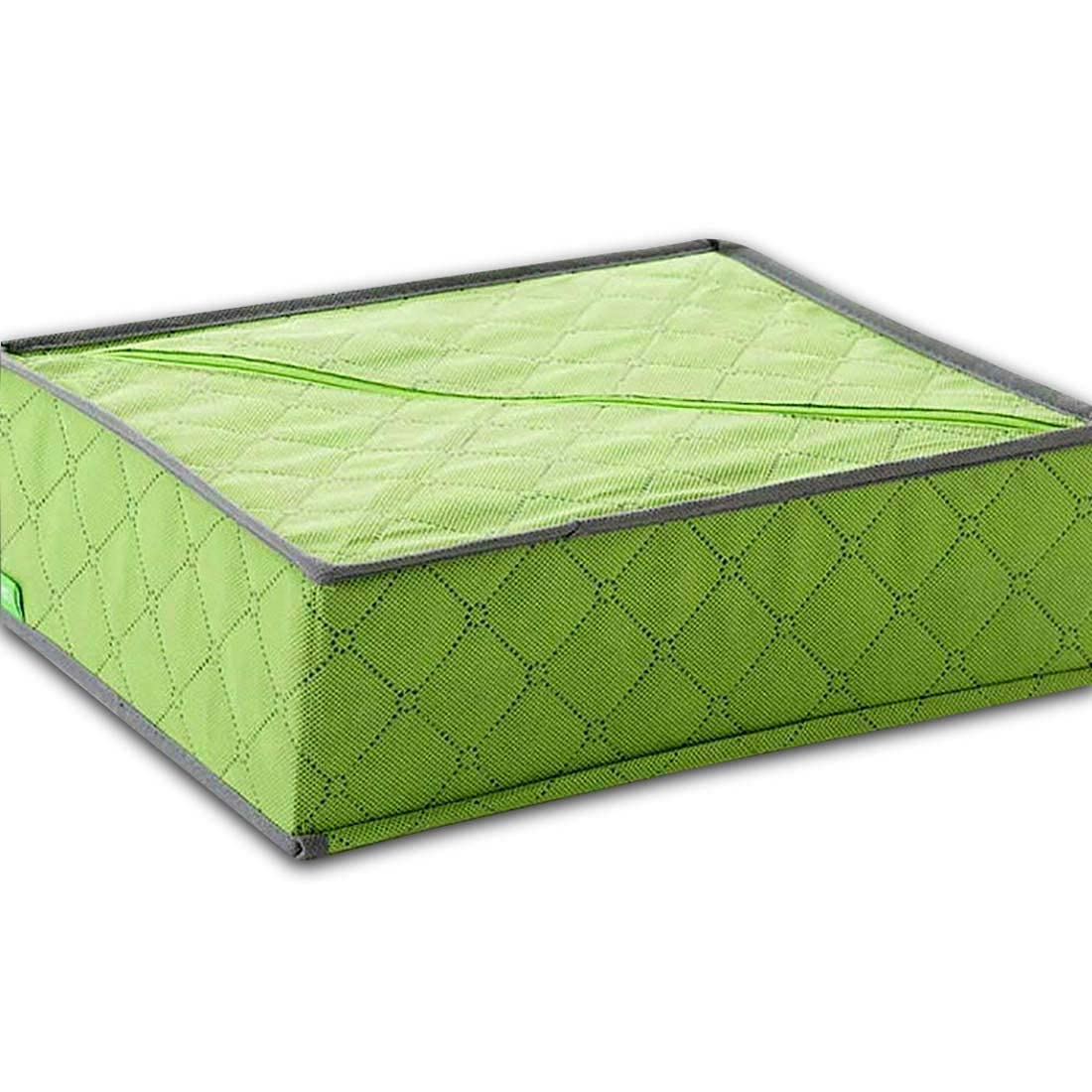 Giftock 24 grid soks closet Container Drawer Foldable Storage Box,Neck Ties Scarves,Socks Bra Underwear organizer box - multi-color