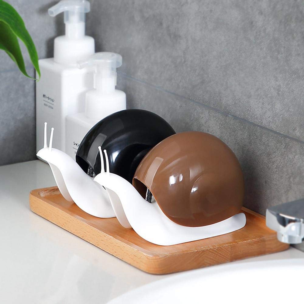 Giftock Plastic Snail-Shape Liquid Soap Dispenser Portable Snail Shape Liquid Soap Dispenser Hand Wash Dispenser Pump Push Type Good Looking Shampoo Dispenser For Hotel Kitchen Bathroom 120Ml