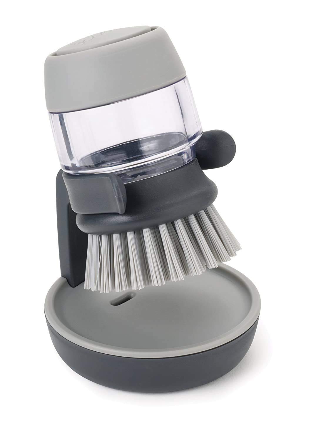 Giftock Cleaning Brush with soap Dispenser for Kitchen Sink washbasin,Dish Washer with Storage Stand Holder,Palm Scrub soap Dispenser Washing-up Brush(1pcs/Multicolour)