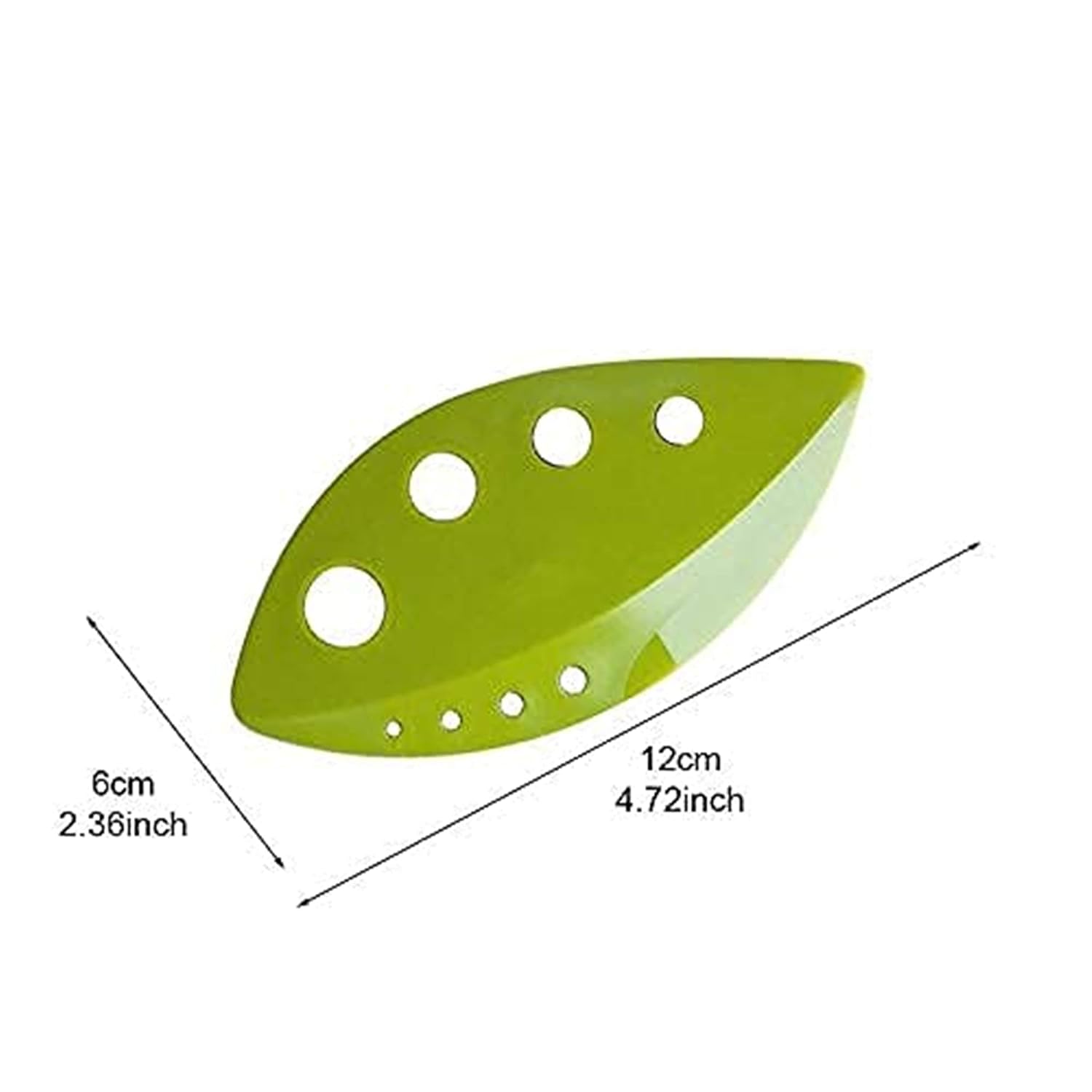 Giftock Vegetable Leaf Stripper, Plastic Leaves Remover Kale, Chard, Collard Greens Loose Leaf Herb Stripper Vegetable Leaf Stripping Device (Pack of 1)