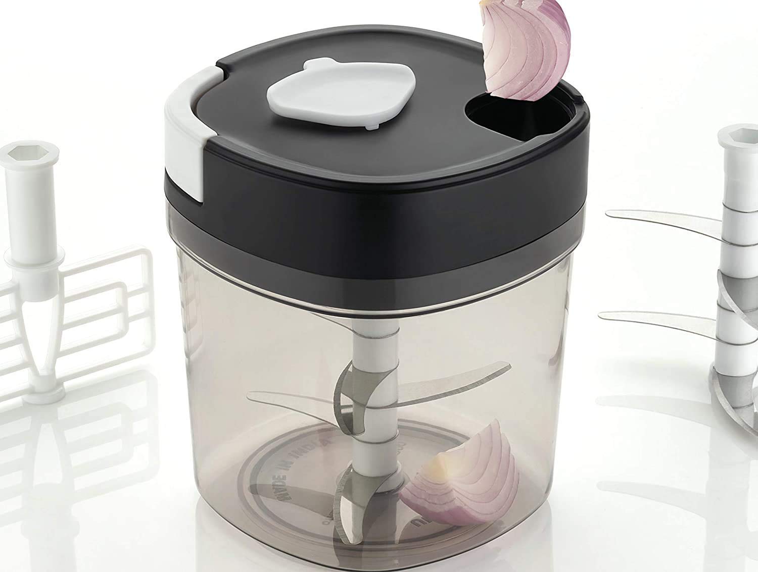 Giftock Mini Handy and Compact Chopper for effortlessly Chopping MAHANT Trade for Your Kitchen (500 ML Quick Chopper)