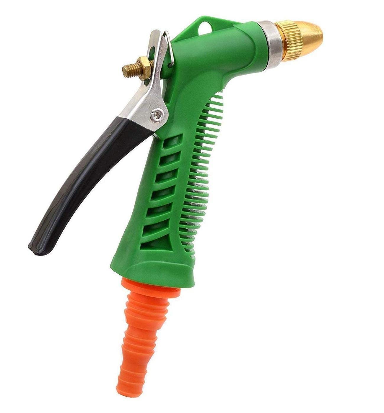 Giftock High Pressure Water Spray Gun Nozzle for Car,Bike,Plants Multi Functional for Gardening Car Washing, Plastic/Green(Pack of 1)