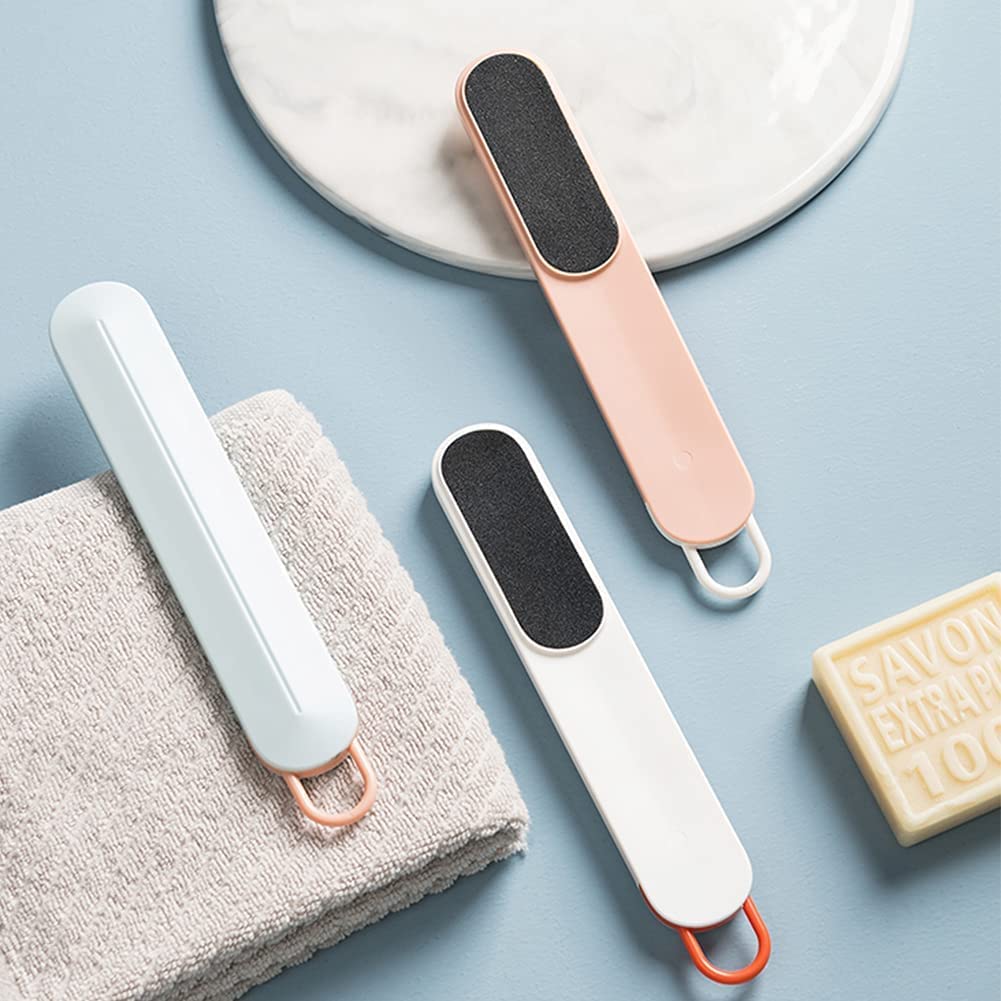 Giftock Premium Foot Scrubber Dead Skin Remover | Portable Pedicure File For Dead Hard Skin | Foot Rubbing Brush to Remove Callus, Cracked Heels, Dry and Thick Rough Skin, and Foot Corns.