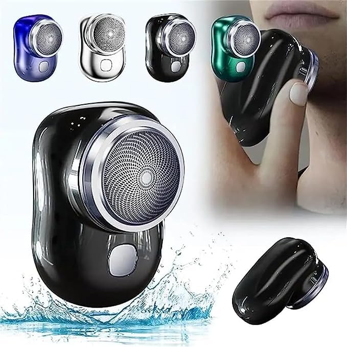 Giftock New Mini Shaver Portable Electric Shaver Mini Pocket Fashion Shaver Electric Razor Shavers for Men Rechargeable Shaver
