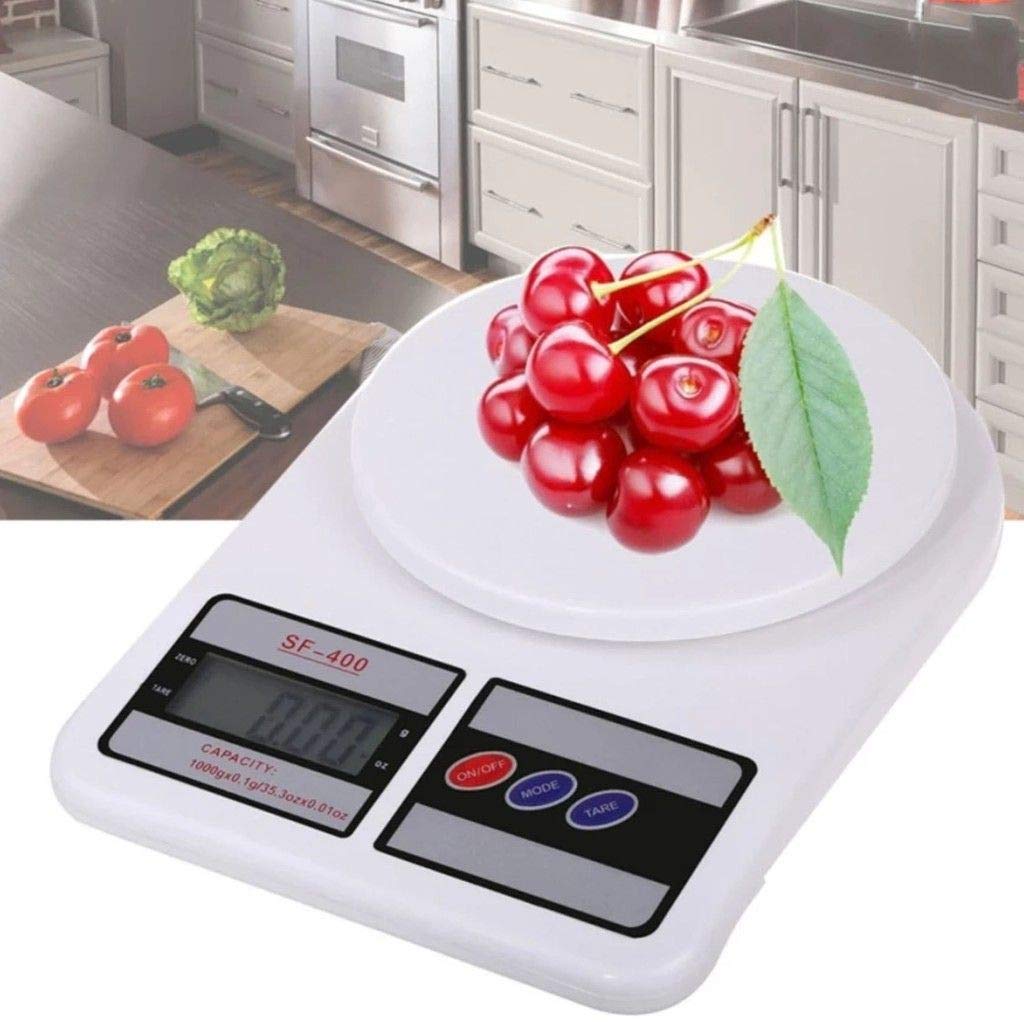Giftock SF-400 Weighing Scale Multipurpose Portable Electronic Digital Kitchen Weight Machine with Backlight Display (10 Kg Capacity)