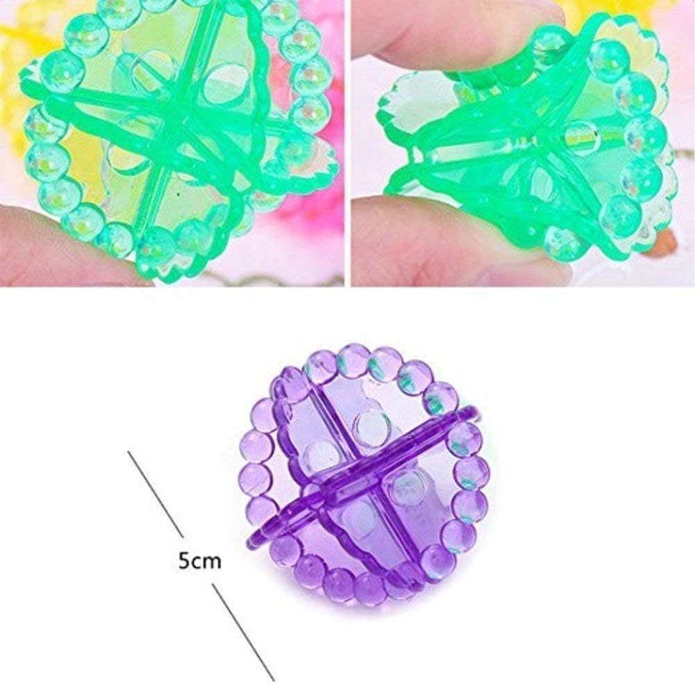 Giftock Washing Machine Ball Durable Cloth Cleaning Ball Laundry Ball for Household Cleaning Washing Machine Clothes Softener Wash Laundry Dryer Ball (Pack of 4, Silicone)
