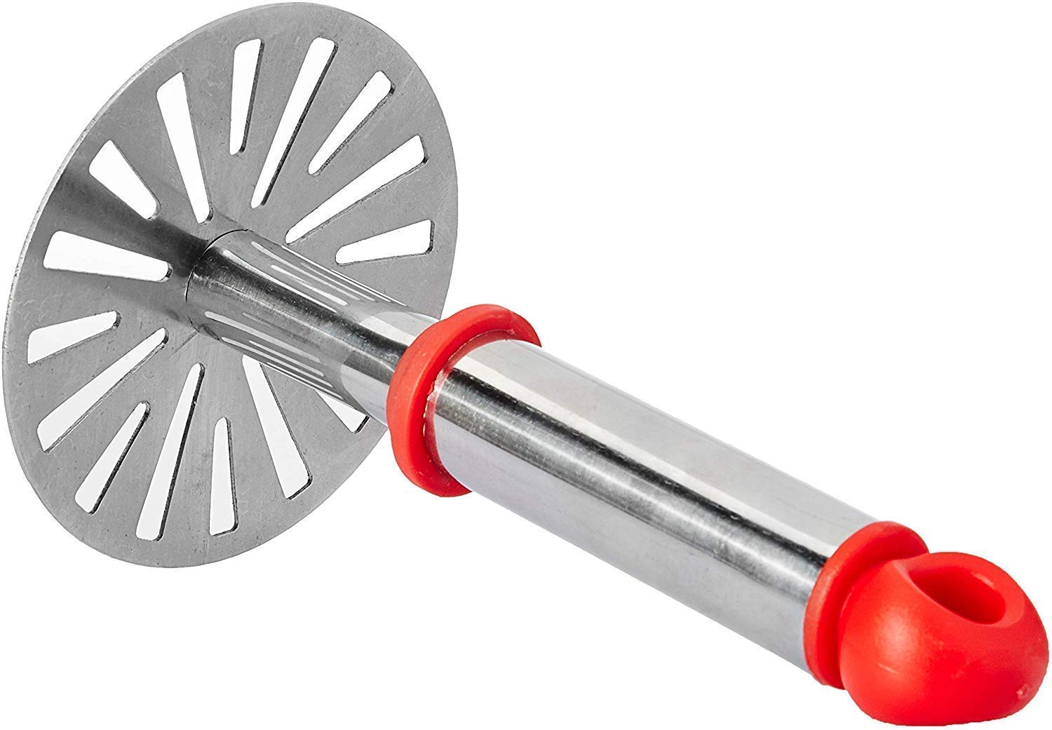 Giftock Stainless Steel Potato Vegetable Pav Bhaji Masher for Kitchen|Potato Squeezer Portable Food Crusher Bhaji Press (Multicolour)
