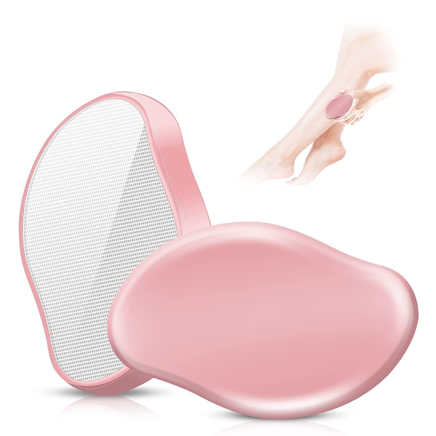 Giftock Hair Remover for Women and Men Hair removar pad Crystal Hair Eraser for Women Painless Hair Remover for Women Reusable Painless Hair Removal Stone