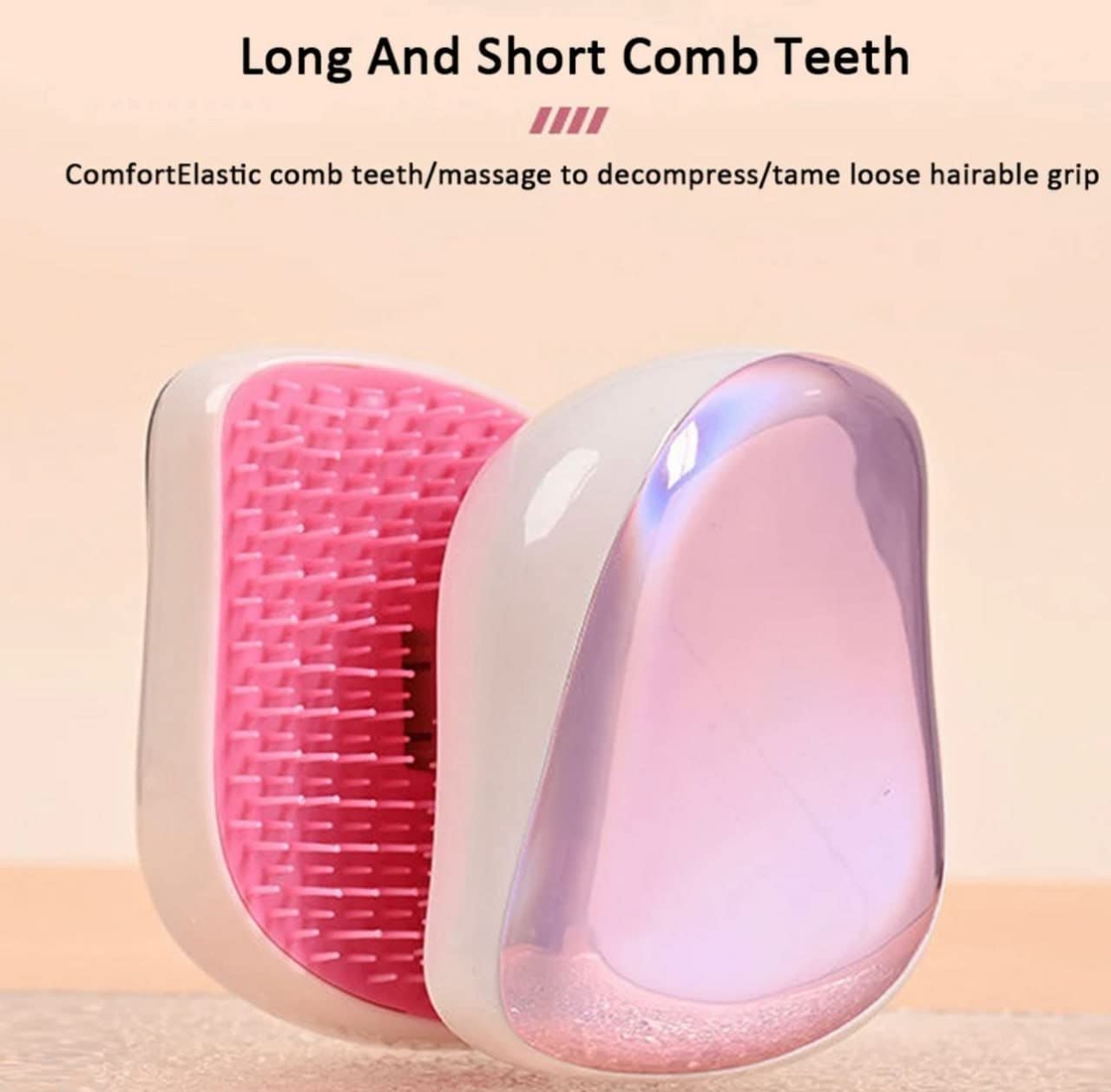 Giftock Detangling Hair Comb Brush, Detangler Hair Brush For Women Men & Kids(Multicolor)
