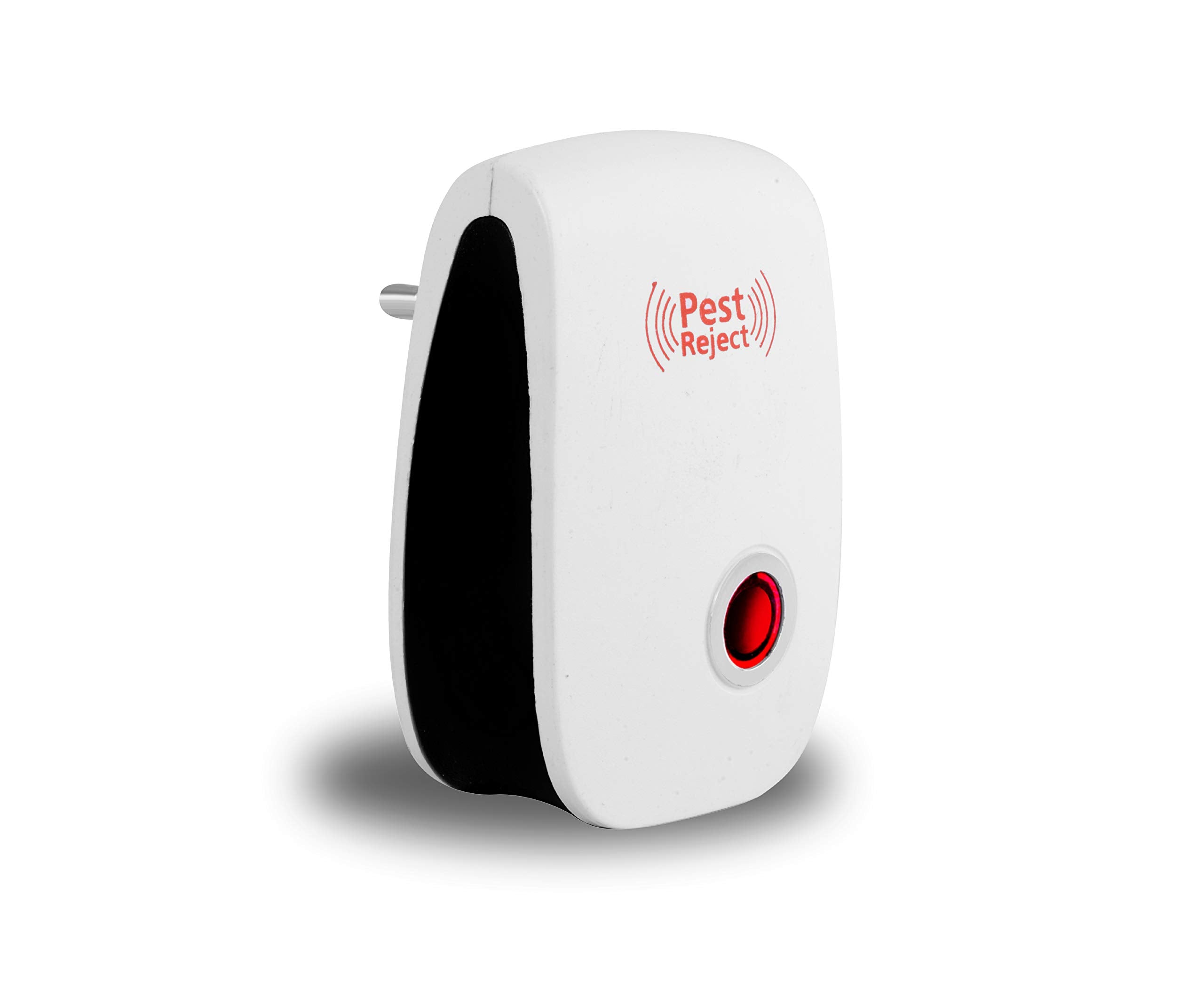 GiftockPEST REJECT Ultrasonic Pest Repeller to Repel Rats, Cockroach, Mosquito, Home Pest and Rodent Repelling Aid for Mosquito, Cockroaches, Ants Spider Insect Pest Control Electric Pest Repelling (White)