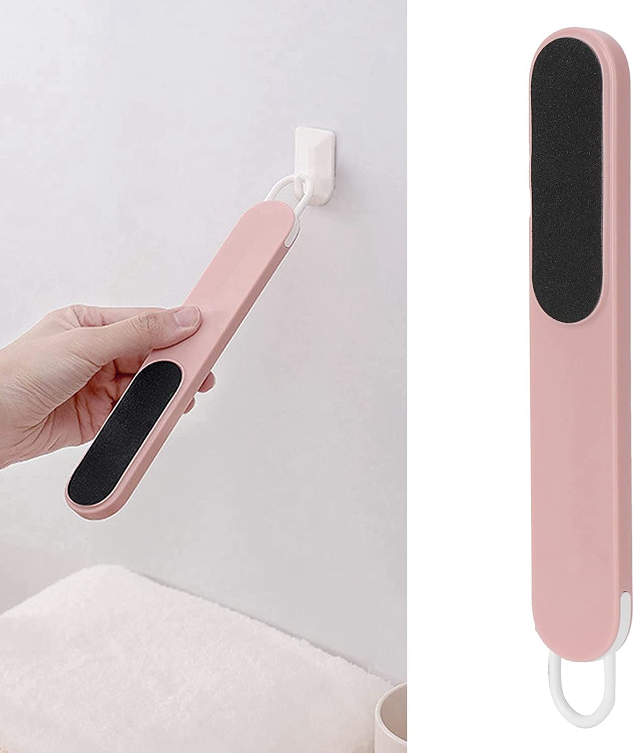 Giftock Premium Foot Scrubber Dead Skin Remover | Portable Pedicure File For Dead Hard Skin | Foot Rubbing Brush to Remove Callus, Cracked Heels, Dry and Thick Rough Skin, and Foot Corns.