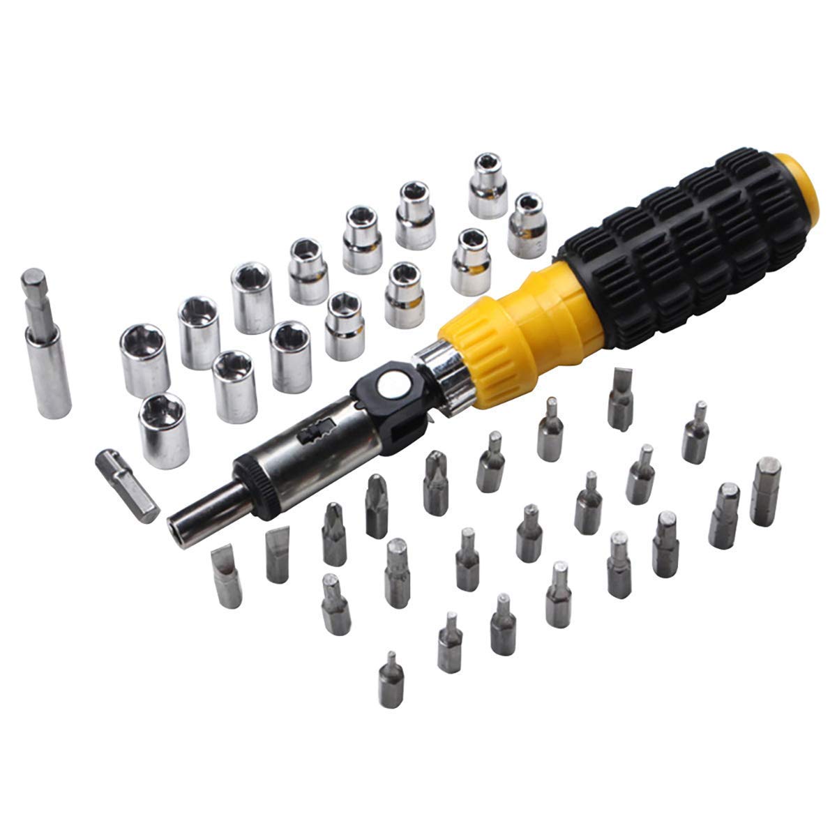 Giftock Multipurpose Tool Kit Screwdriver Set - 41 in 1 Pc Tool Kit Screwdriver and Socket Set Screwdriver Set for Home Screwdriver kit Home Tool kit