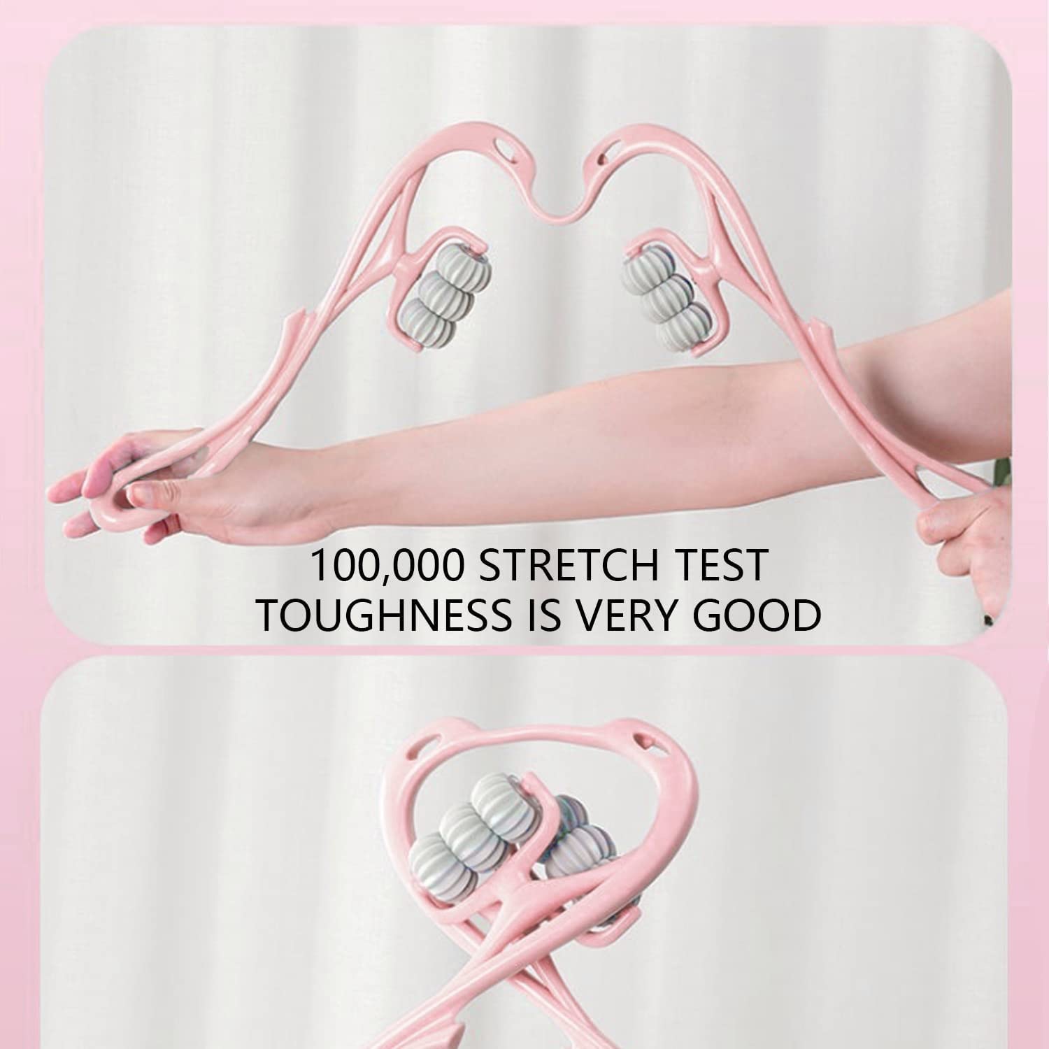 Giftock Updated 360° 6 Wheel Roller Balls Neck Massager,Trigger piont Neck Massager for Pain Relief deep Tissue