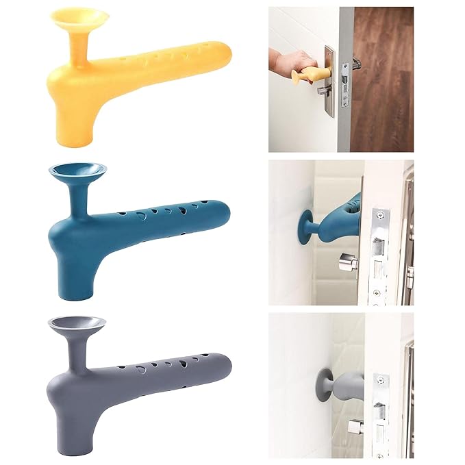 Giftock Home Baby Room Door Handle Stop Guard Protective Doorknob Cover Décor