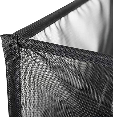 Giftock Pop Up Laundry Baskets - Mesh Collapsible Laundry Hampers Storage with Handle - Foldable for Washing Storage, Great for The Kids Room, College Dorm, Travel Organizer (Black)