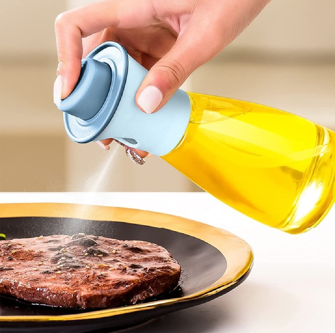 Giftock Leak Proof Oil Sprayer Bottles for Cooking |Oil Sprayer for Kitchen |Olive Oil Spray Bottle for Cooking |Vinegar Dispenser (Pack of 1)