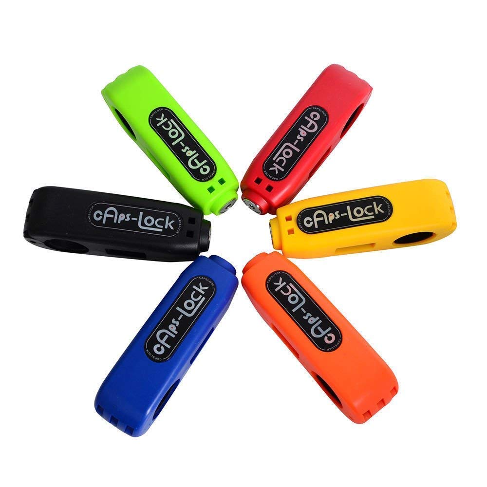 Giftock Heavy Duty Bike Brake Lock - Locking System by Holding Handle Bar with Brake Lever for All Bikes & Scooters (Multicoloured)