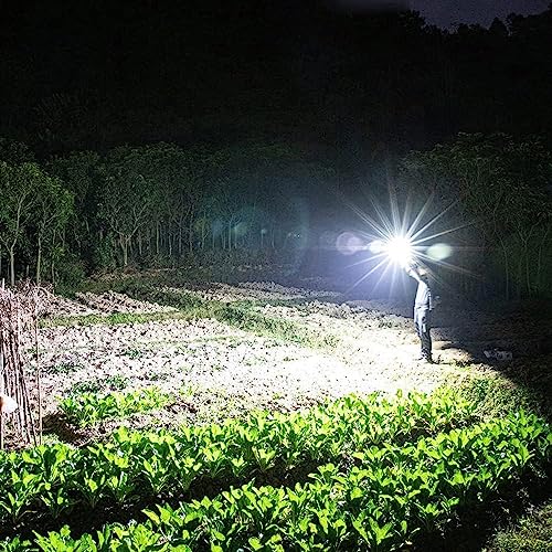 Giftock STORE 12 LED Flashlight COB Side Light USB Rechargeable Strong Light Flashlight