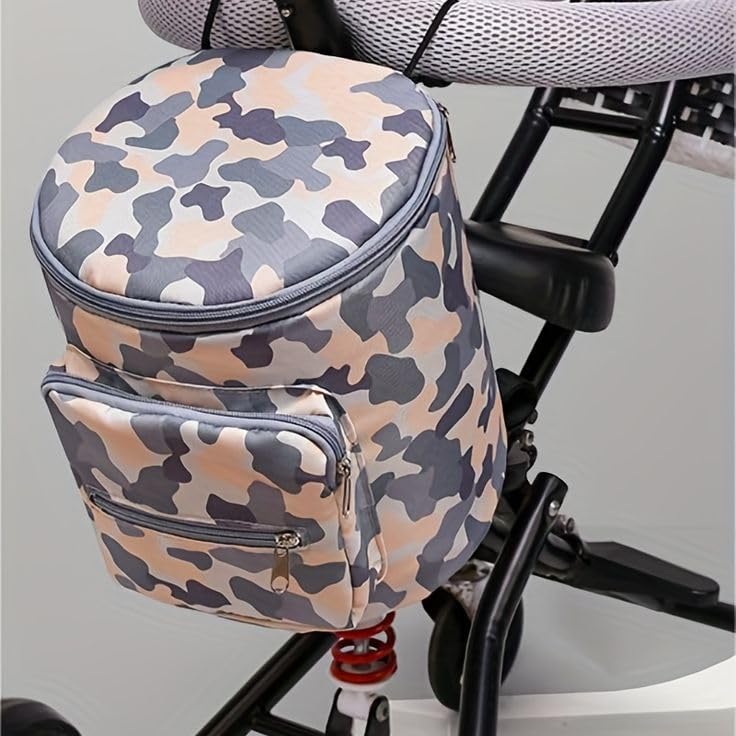 Giftock Baby Stroller Hanging Bag Multifunctional Mommy Bag Waterproof Bag Diaper Bag (Blue)