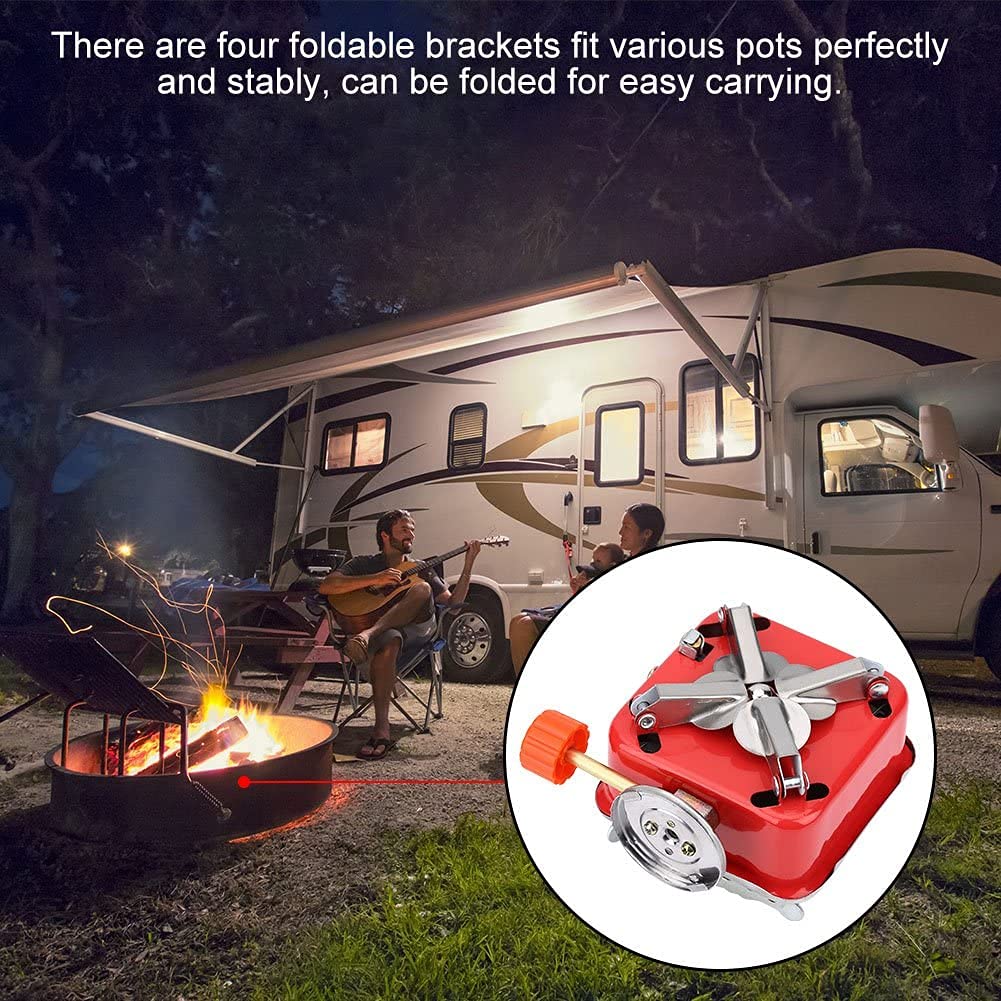 Giftock Gas Stove Stand Round Burner Stand, Glass top Gas Saver Jail Home Stove Fire & Windproof Energy Saving Stand