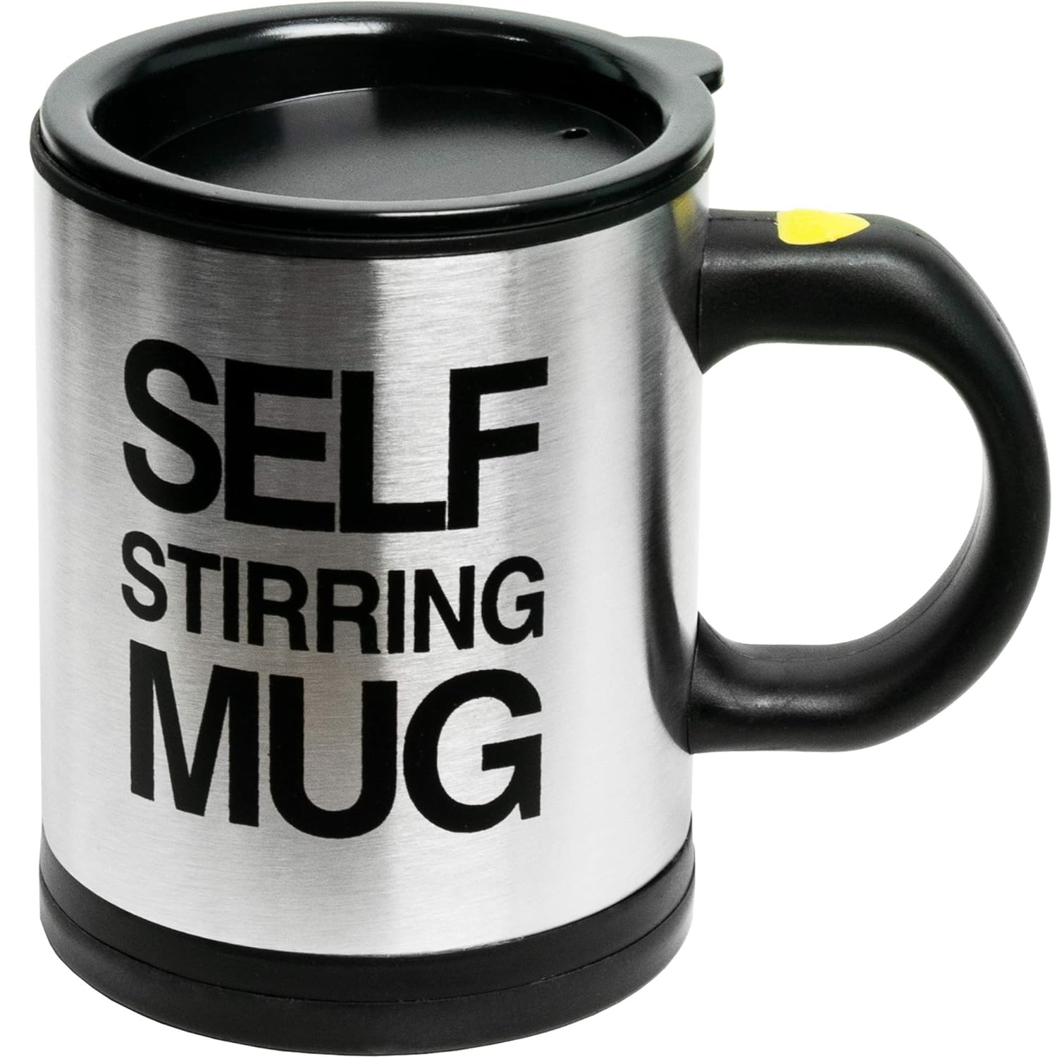 Giftock Self Stirring Coffee Mug Cup -Funny Electric Stainless Steel Automatic Self Mixing&Spinning Home Office Travel Mixer Cup Best Cute Christmas Birthday Gift Idea For Men Women Kids,8 ounce