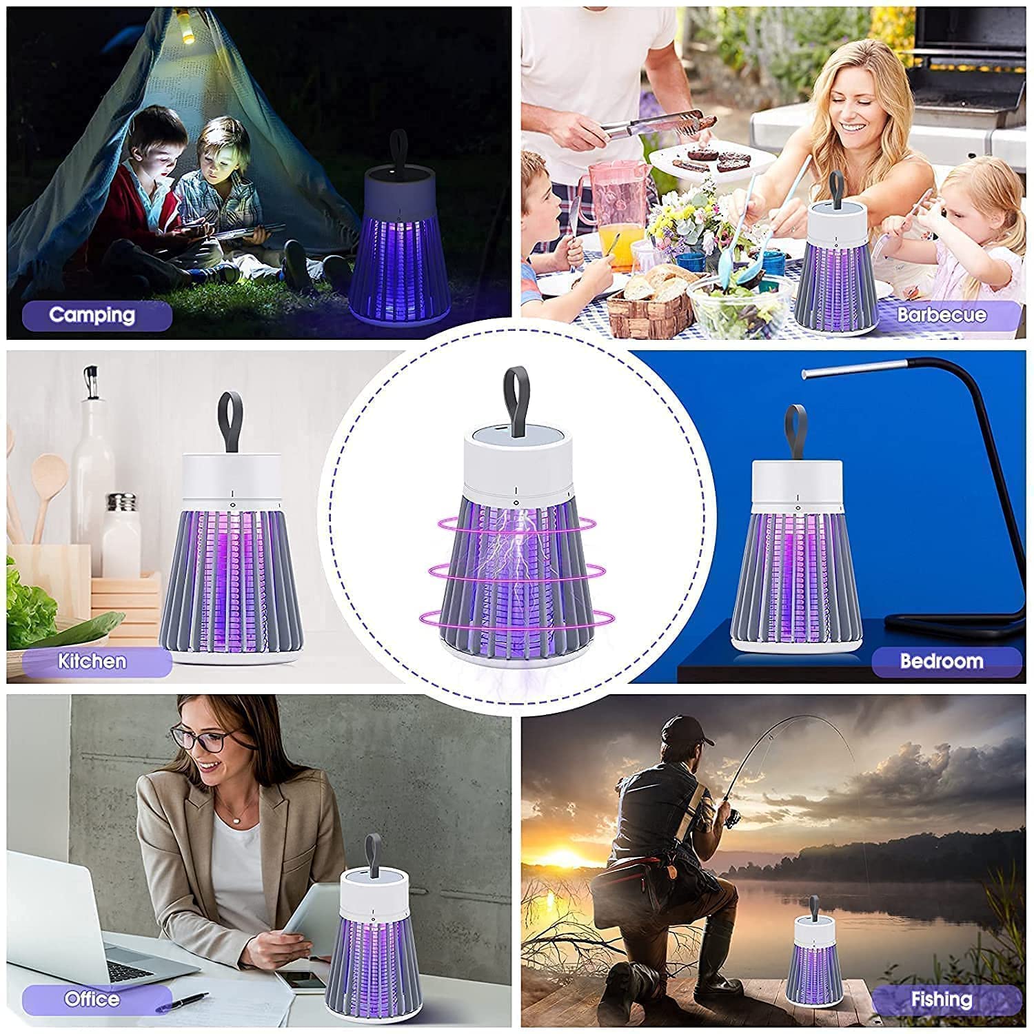 Giftock Mosquito-Killer-Lamp-International-Eco-Friendly-Bug-Zapper-Electric-Mosquito-Lamp-Dual-Mosquito-Zapper