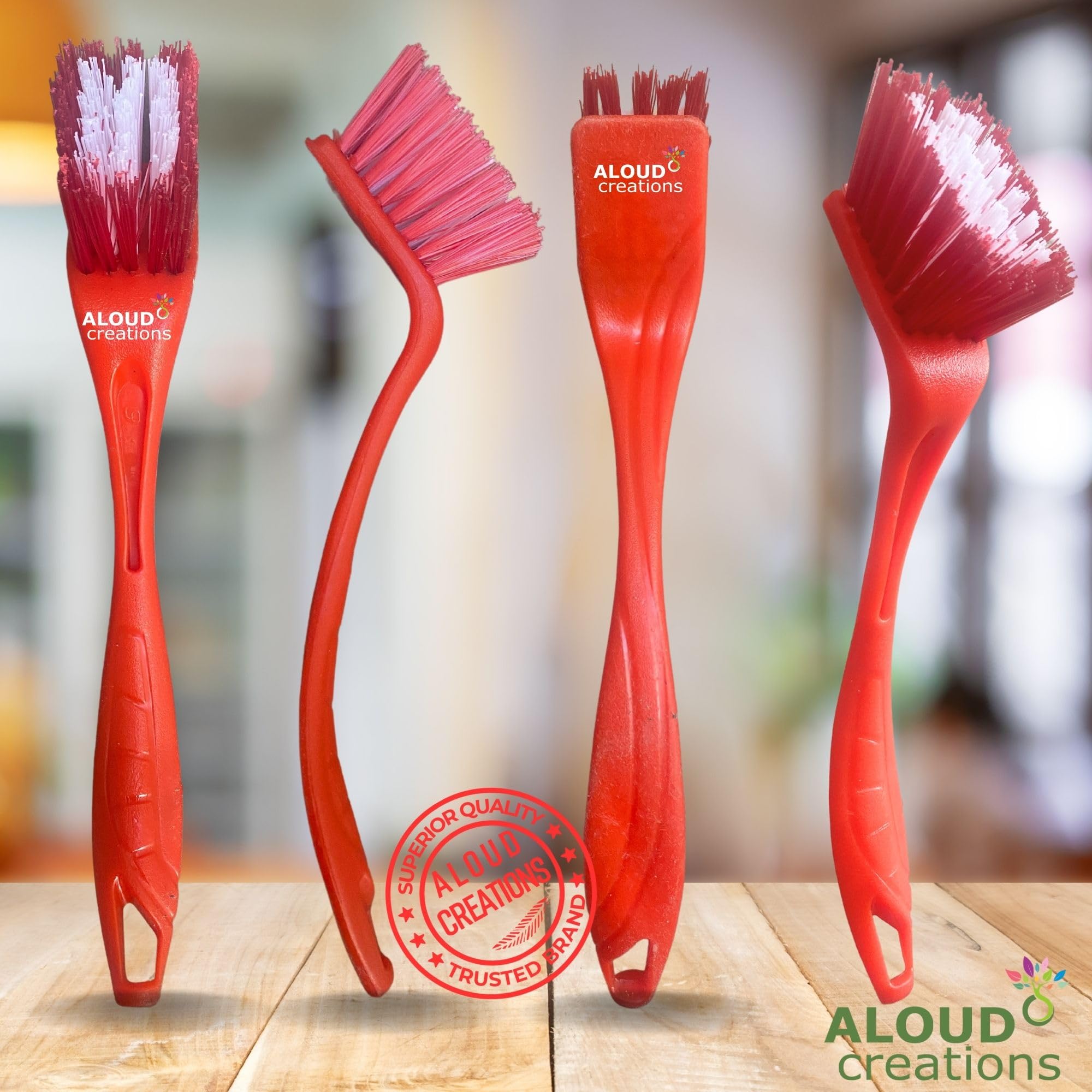 Giftocketail Set of 3 Pc Gas Cleaning Brush | Steel Brush | Wire Brush | Gas Stove Cleaning Brush | Kitchen Tools Cleaning Kit | Chimney Cleaning Brush | Burner Cleaner Brush | Pack of 1 (3pc each)