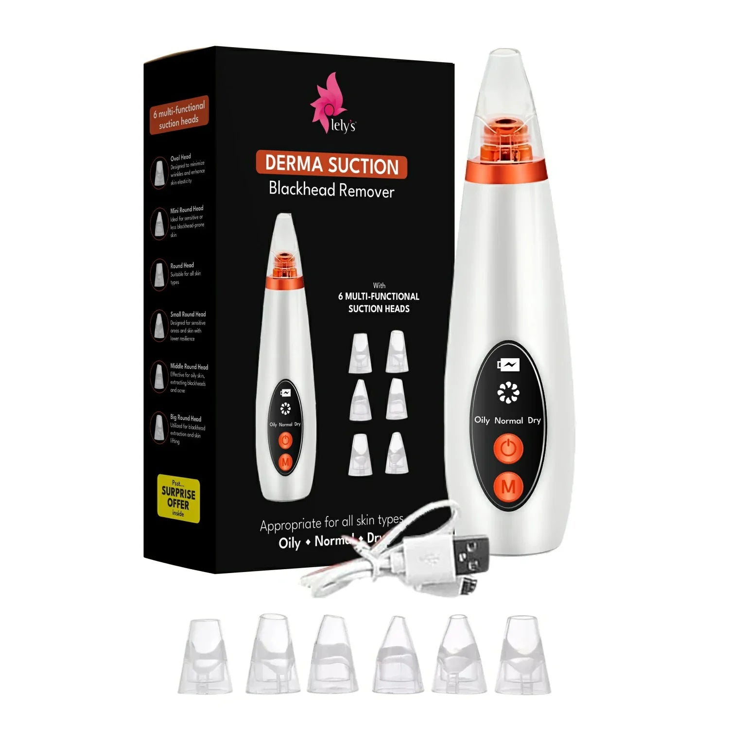 Blackhead Remover Derma Suction for Face