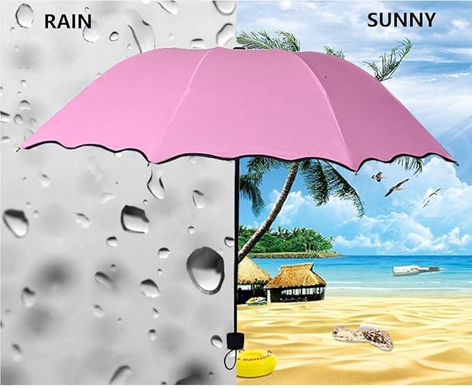 Magic Umbrella | Waterproof Magic Travel Umbrella | Compact Pocket Umbrella | UV Protection Umbrella | Rain Protection Umbrella