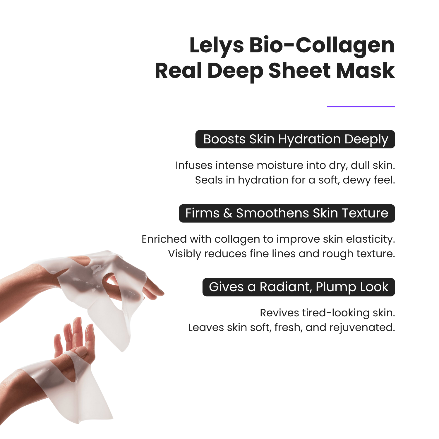 Lelys Bio-Collagen Real Deep Sheet Mask